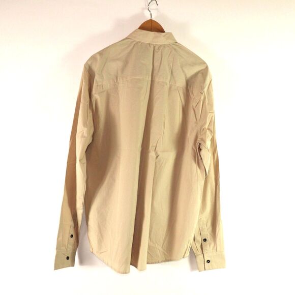 NWT Sovereign Code Simon Button Down Shirt In Beige size XL - Picture 4 of 10